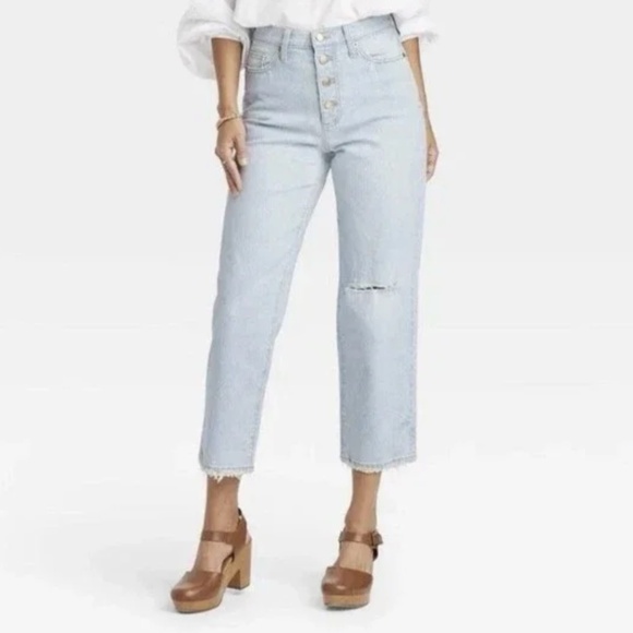 Universal Thread High-Rise Ankle Jeans - Picture 1 of 9